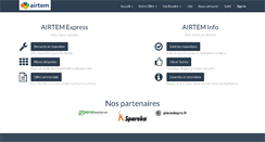 Desktop Screenshot of airtem.fr